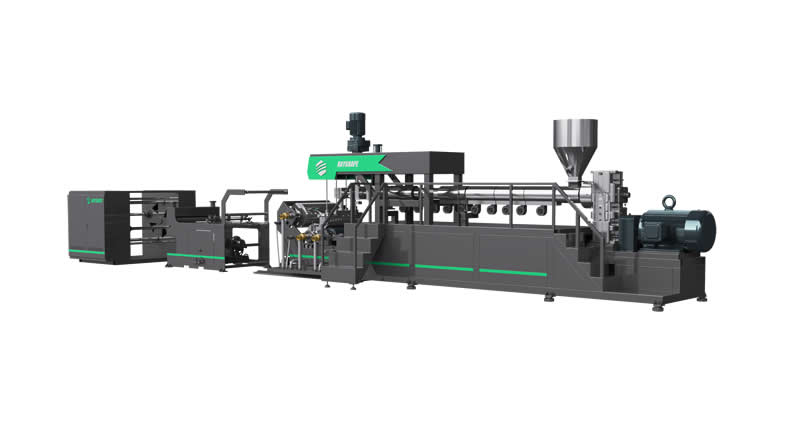 Plastic sheet extruder 110-1000