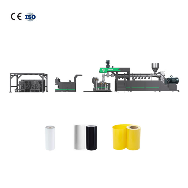 Plastic sheet extruder 110-1000